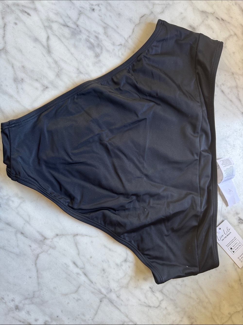 Cupshe Black Classic Bikini Bottom - Picture 2 of 5